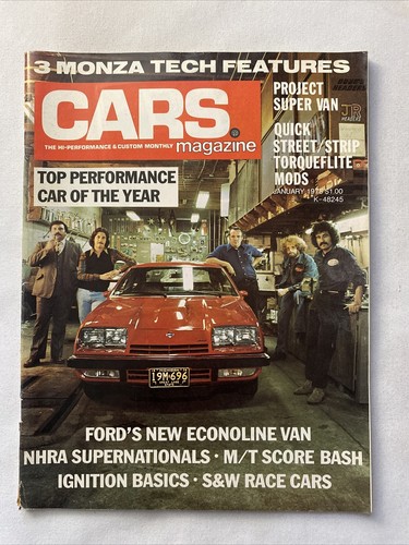 1975 january cars - 1975, magazine