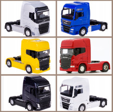 Scania/Volvo/MAN Tractor Unit Lorry Truck Model Diecast Toy 1:64 Scale Welly