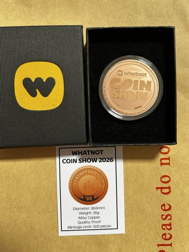 Whatnot coin show - coin,