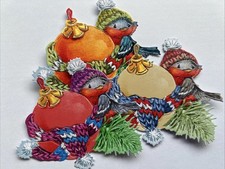 6 Tattered Lace Rocking Robin