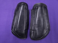 Legacy Size 3 (Cob) Black Horse Brushing Boots