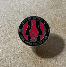 CITY OF STOKE FC ENAMEL