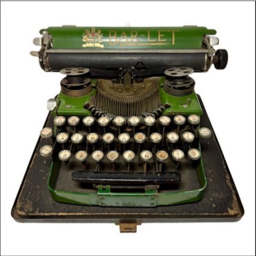 Bar let model2 1925 - model2, typewriter
