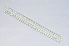 Vintage Scale Rule FABER CASTELL 2753/BA7 Eight scales Draughtsman Architect