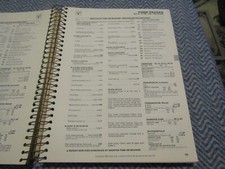 1977 FORD TRUCKS F-150 F250 F350 MODELS SERVICE SPECIFICATION SHEET