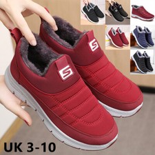 Womens Mens Ladies Fur Lined