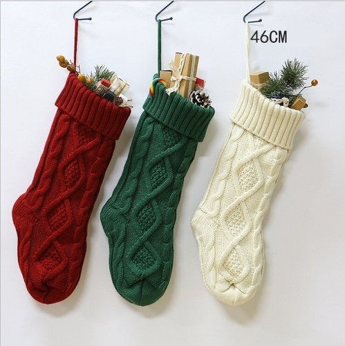 Large knitted christmas - knitted,