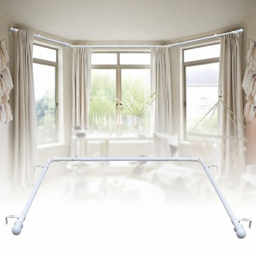 Elegant bay window curtain - elegant,