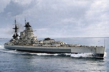 ROYAL NAVY BATTLESHIP HMS