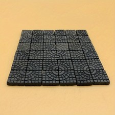 16/36PCS Miniature Paving Stone Bricks/Tiles 20mm Pottery Clay Simulation Brick