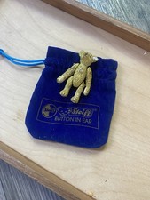 Steiff miniature metal teddy - metal,