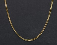 9 Carat Yellow Gold Solid Curb