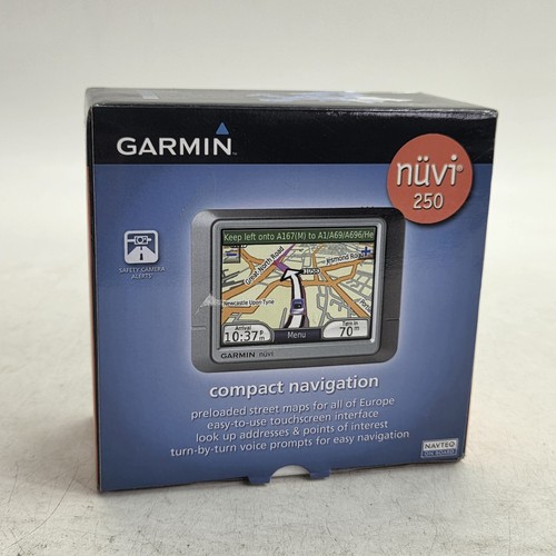 Garmin nuvi 250 sat nav - sat,