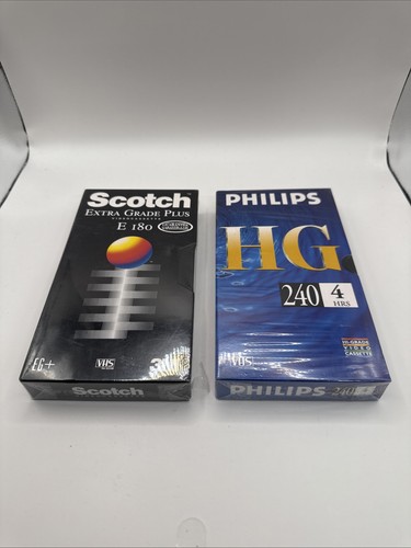 Scotch philips vhs - &, video