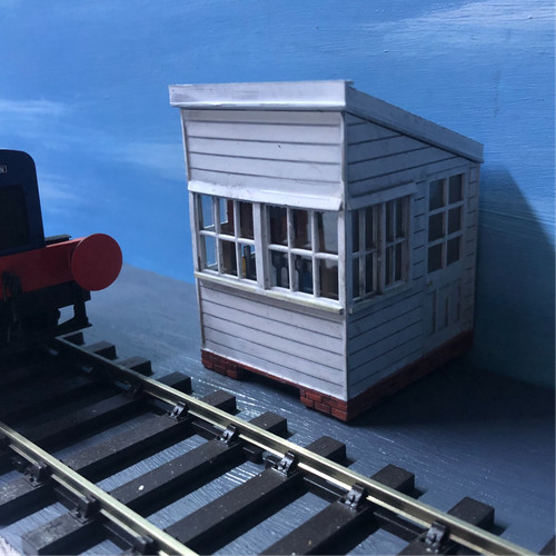 Ground signal box hut with - box,