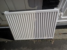 600mm x 800mm White Type 21 Convector Radiator (with TRV)