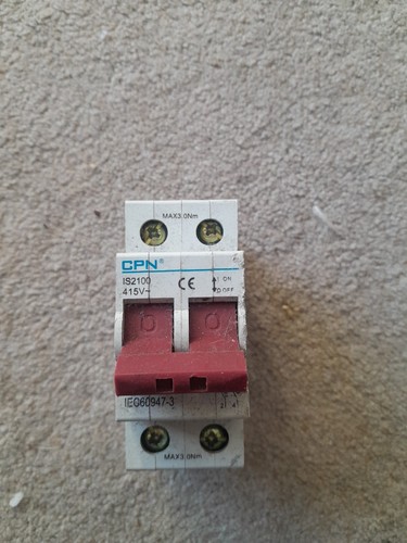 Cpn is2100 100a main switch - is2100,