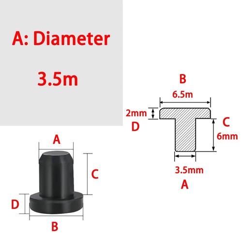 Hole plug end cap - hole,