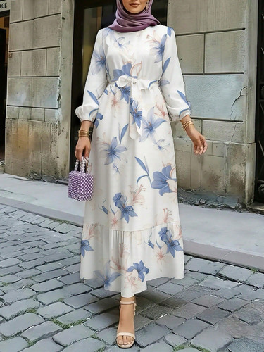 Women elegant floral print - women's,