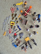 Playmobil Soldiers Horses Weapons Figures - Bundle