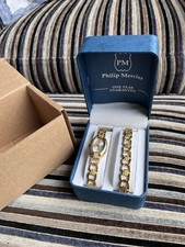 Philip Mercier Gold Tone Watch