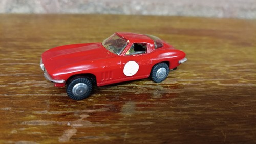 Gauge minic red corvette - red,
