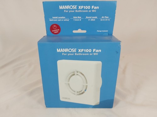 Manrose xf100 100mm bathroom - manrose,