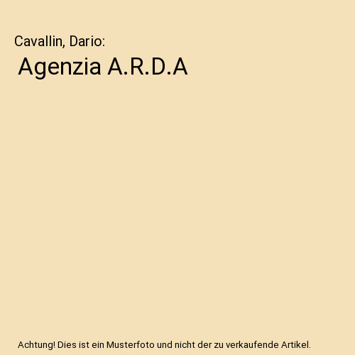 Agenzia a cavallin - agenzia, a.r.d.a,