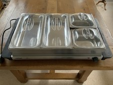 Crofton Stainless Steel Heating Buffet Server And Plate Warmer