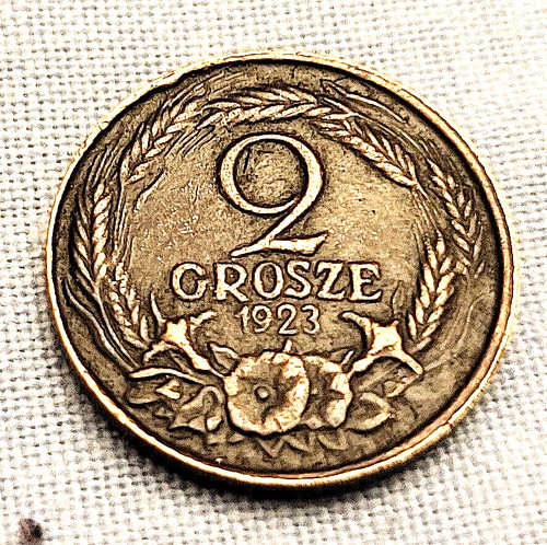 1923 polish grosze small - 1923, coin