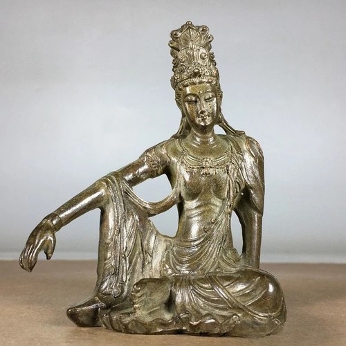 Authentic bronze damo buddha - damo,