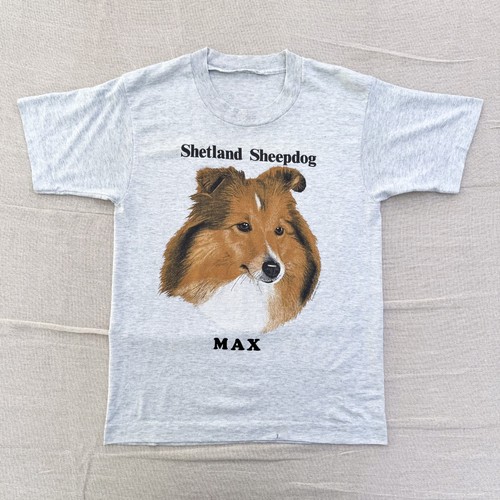 Vintage 80s shetland sheepdog - vintage,
