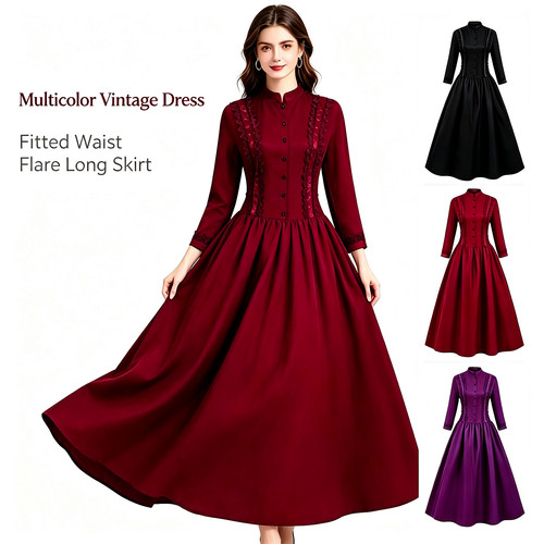 Victorian gothic maxi - victorian,