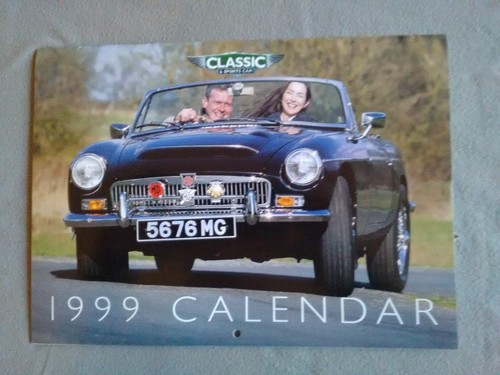 Classic sports car calendar - &,