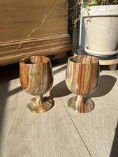 Vintage Hand-Carved Onyx Stone