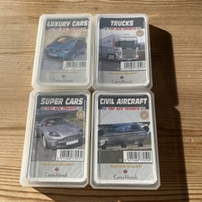 Job Lot 4 X Top Ace Trumps