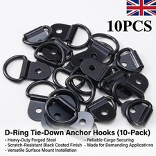 10pcs Heavy Duty D-Ring Tie