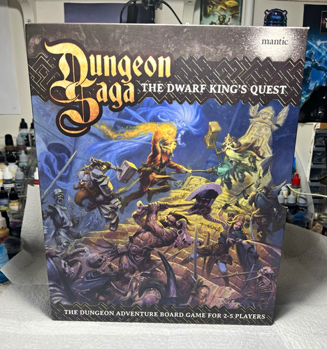 Mantic dungeon saga - dungeon, saga: