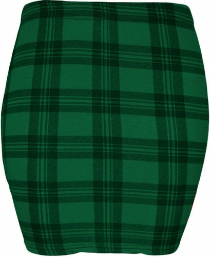 Ladies printed mini skirt - printed,