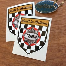 BSA BUILT IN BRITAIN Shield
