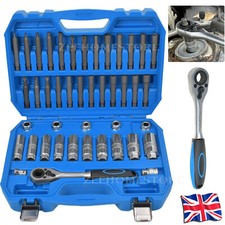 Shock Absorber Tool Kit 43pc Suspension Strut Nut Removal Top Mount Tool Service