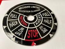 Vintage Ships Telegraph Dial