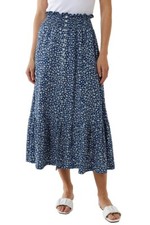 QED London Skirt Blue Floral