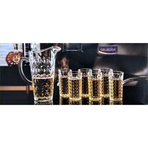 Piece glassware set - set, water