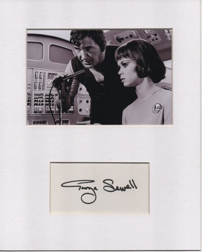 George sewell ufo signed - george,