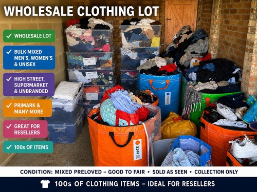 15kg mixed clothes job lot - mixed,