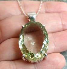 Large Cut PRASIOLITE GREEN