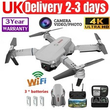 4K HD FPV Foldable Drone