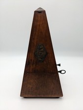 Antique maelzel metronome with - metronome,