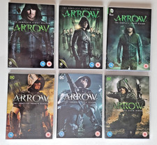 Arrow: Seasons 1-6 DVD (2018) Stephen Amell cert 15 30 discs Fast and FREE P & P